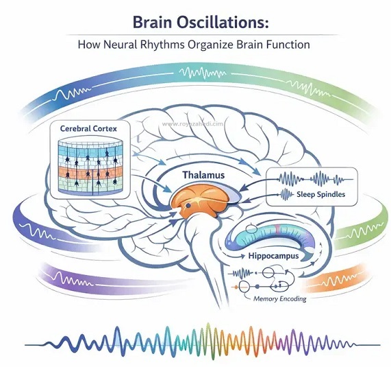 مکانیسم نوسان‌های مغزی (Brain Oscillations)